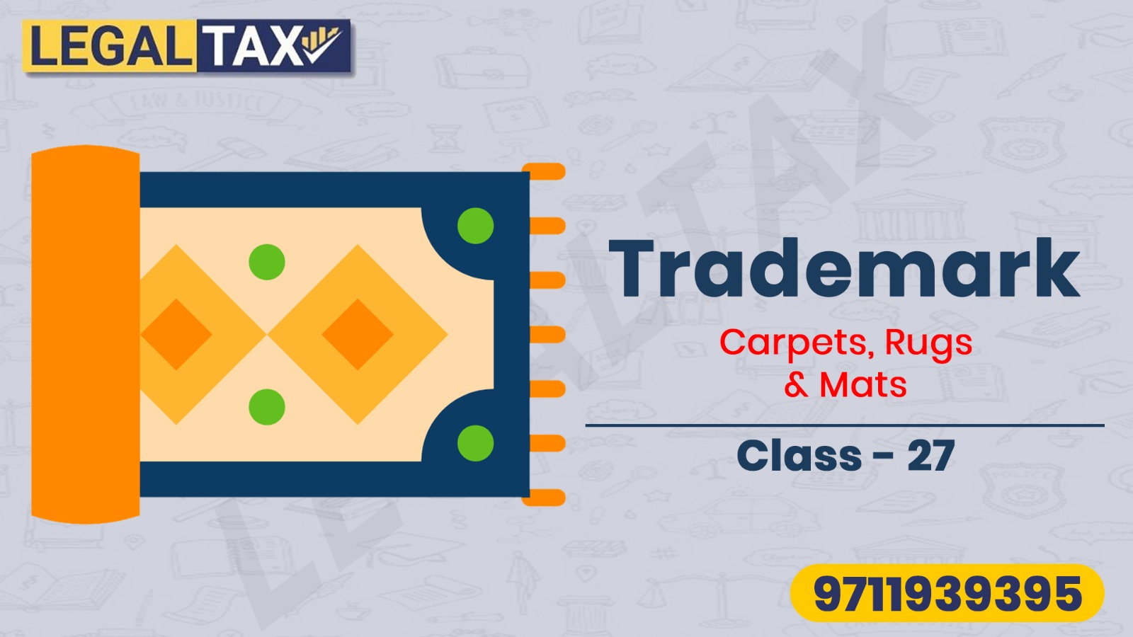 Trademark Class 27 Carpets, Rugs and Mats Legaltax
