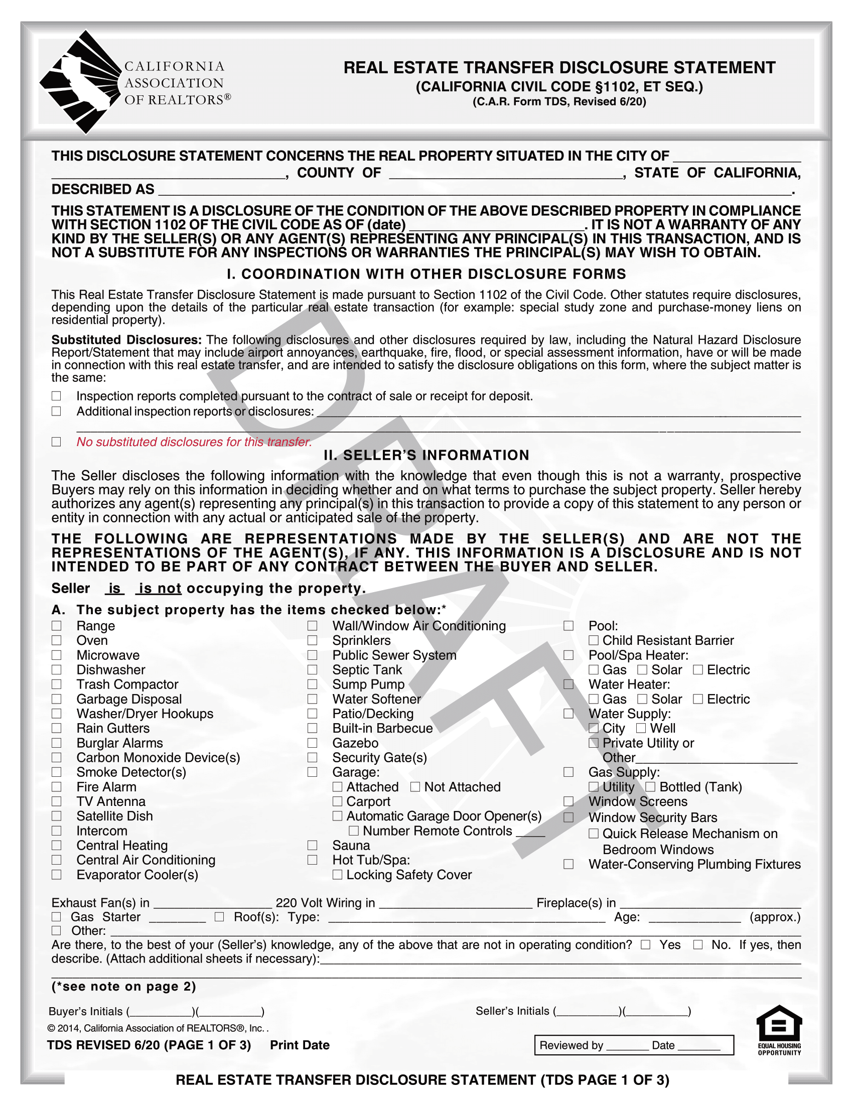 Free California Residential Purchase Agreement PDF & Word