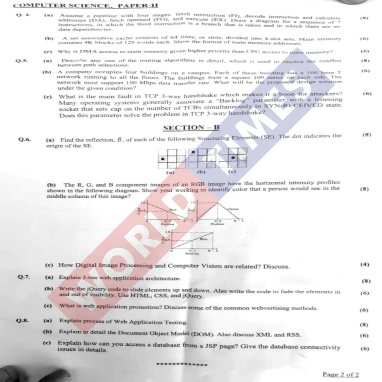 CSS Computer Science PaperII 2022 Legalversity