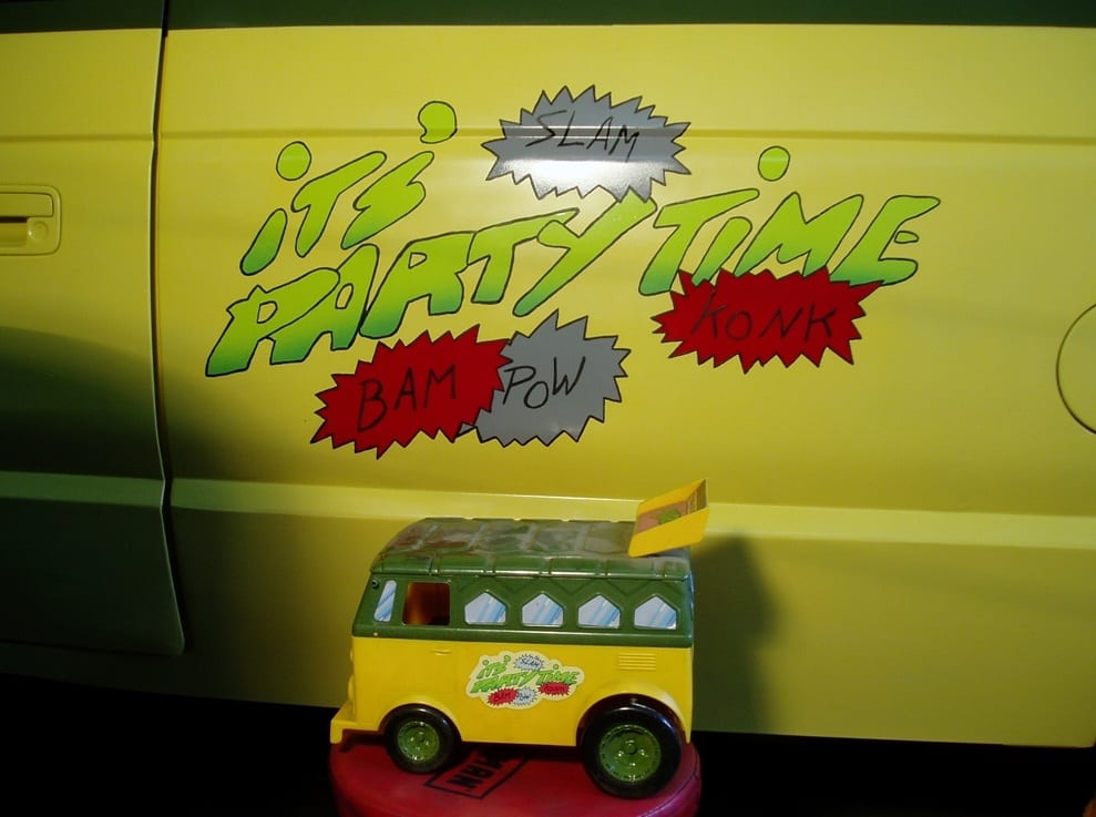 Teenage Mutant Ninja Turtles DIY Van