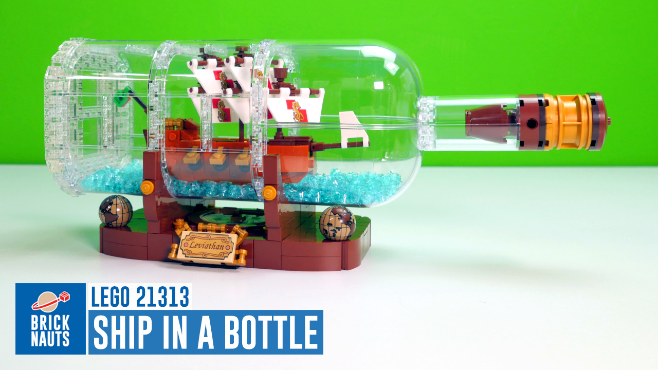Lego 21313 Ship in a Bottle Recensione in italiano Bricknauts