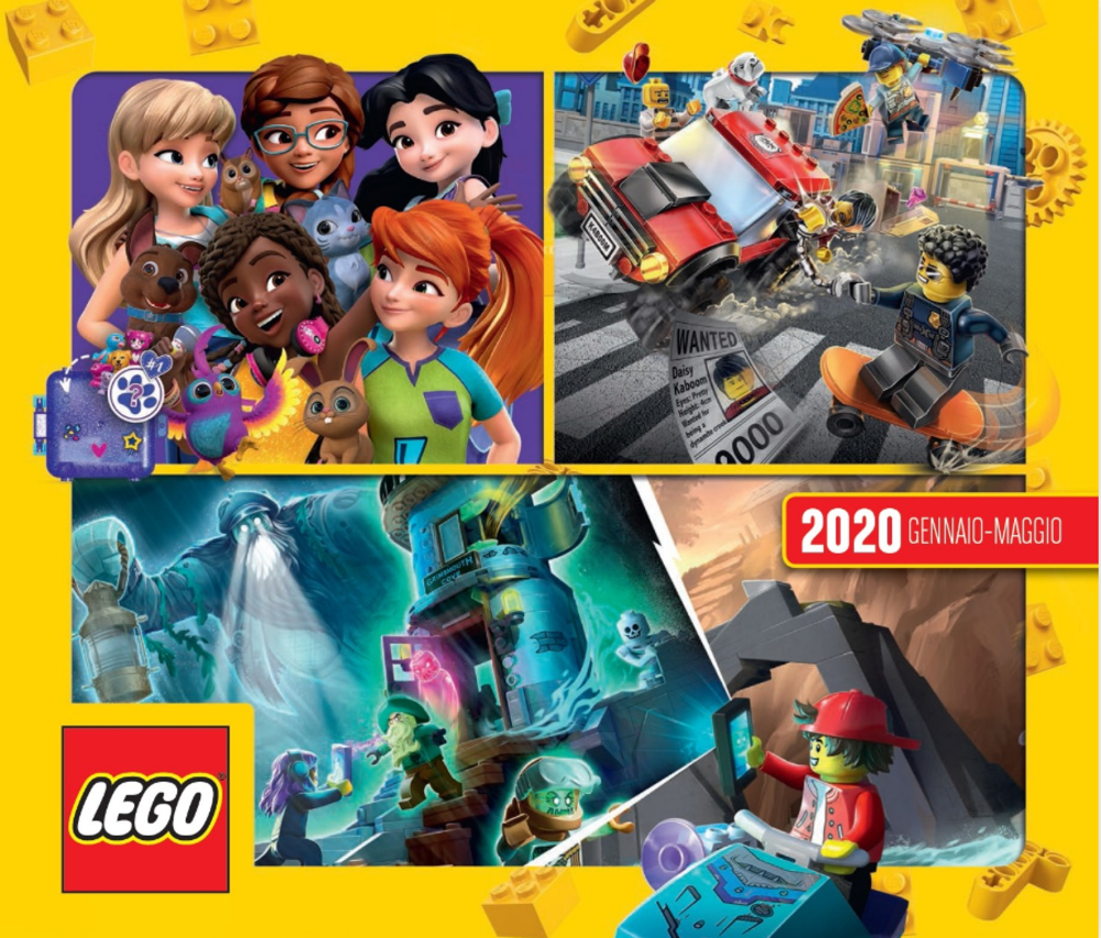 Disponibile il catalogo italiano LEGO del primo semestre 2020 Lega Nerd