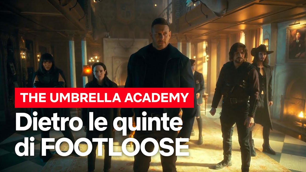 The Umbrella Academy 3 dietro le quinte della sfida Footloose Lega Nerd