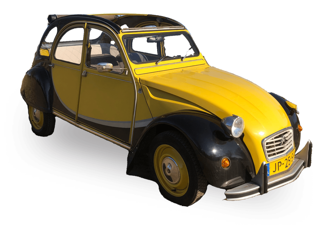 2CV huren Le Garage Le Garage