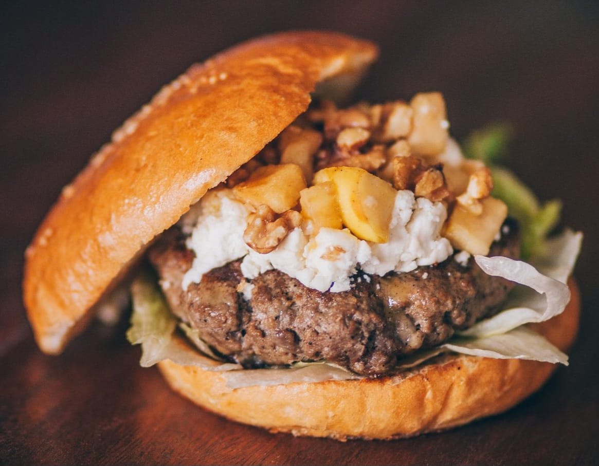 Goat Cheese Burger Le Garage El Gouna