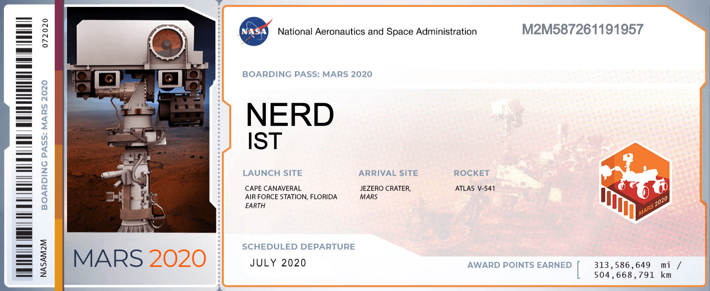 You Can Send Your Name to Mars! Nerdist