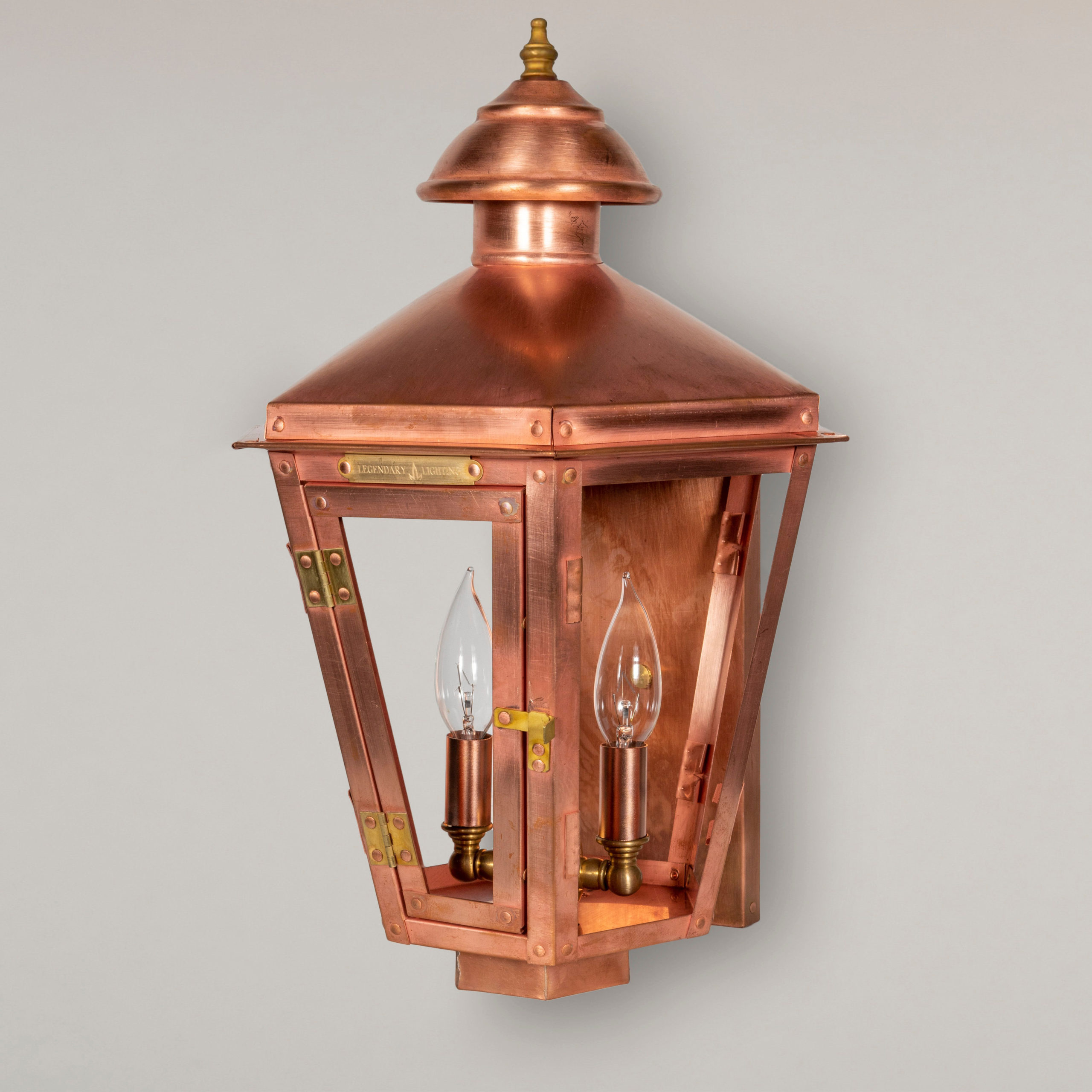 Mini (electric only) Legendary Lighting Gas & Electric Copper Lanterns