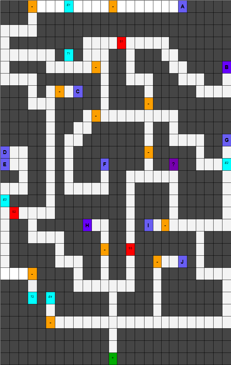 Monster Rancher 2 Expedition Maps of Torles Mountains, Kawrea Volcano