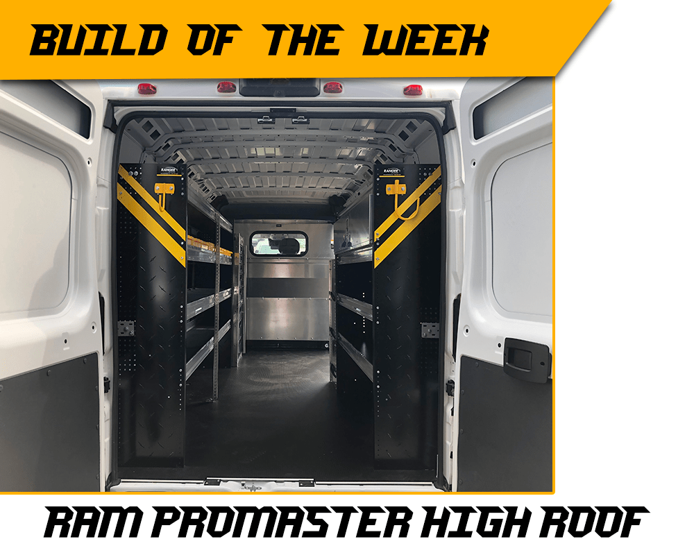 HVAC Shelving for a Ram ProMaster Legend Equipment