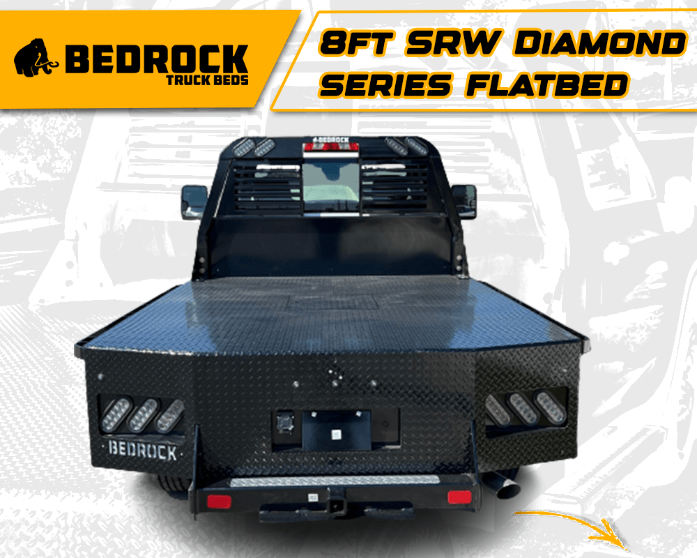 2023 Chevy Silverado with Diamond Series Bedrock Flatbed - Legend Equipment