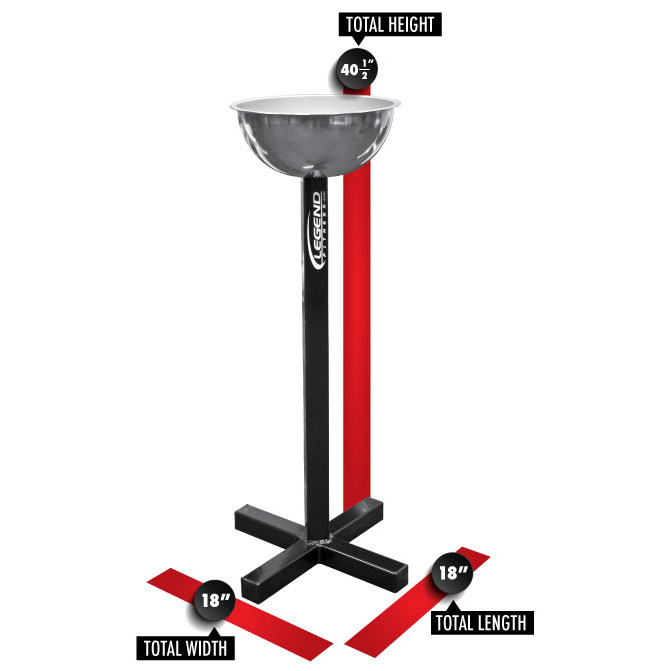 Chalk Bowl/Pedestal Legend Fitness CommercialGrade Strength