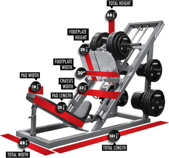 Unilateral Angle Leg Press Legend Fitness