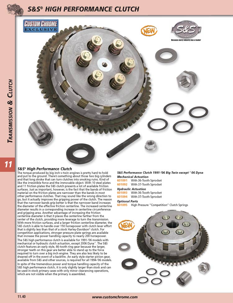 American Legend Motorcycles Complete Performance Clutch Kits