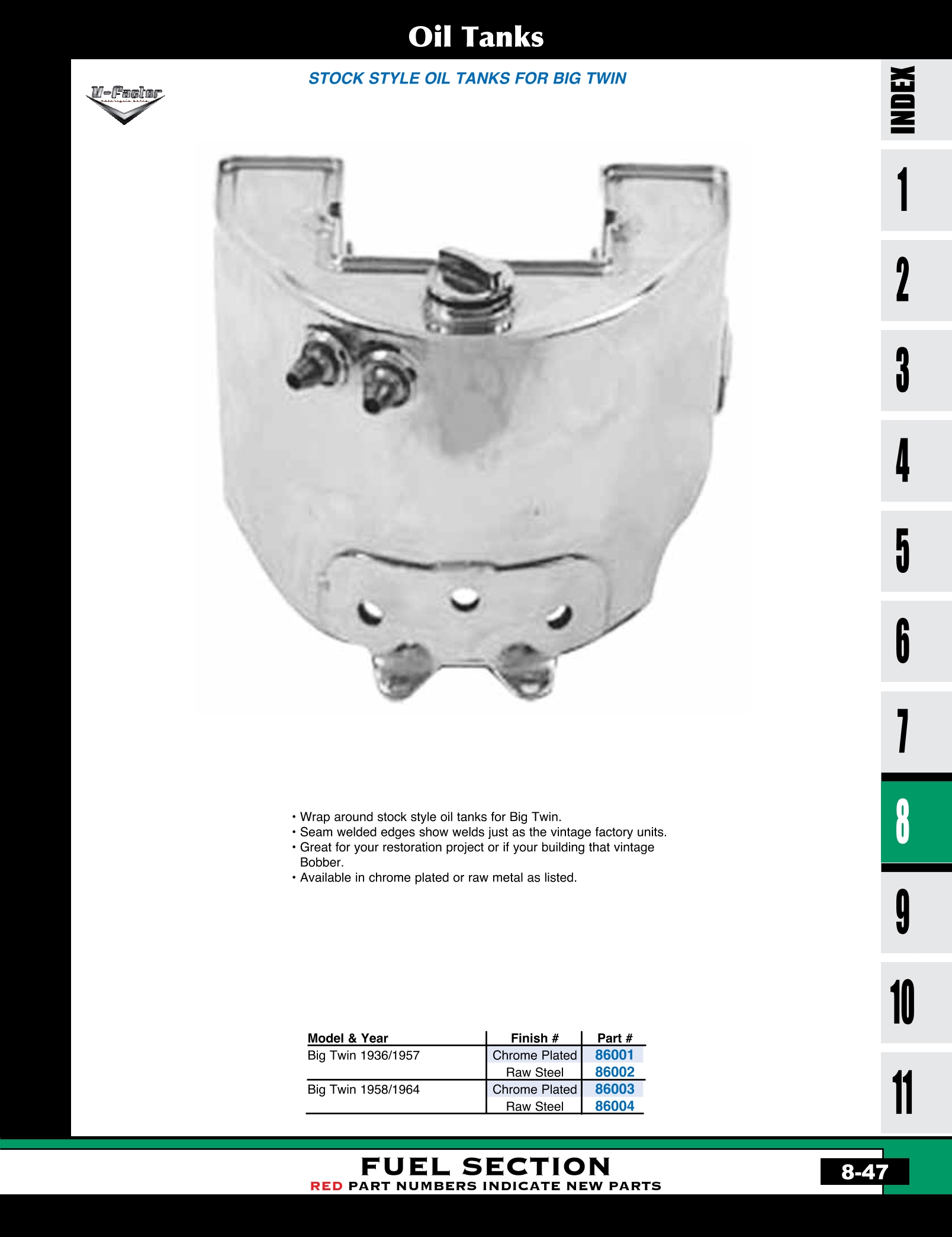 Discount MidUSA Oil Tanks and Mounts for Harley Davidson