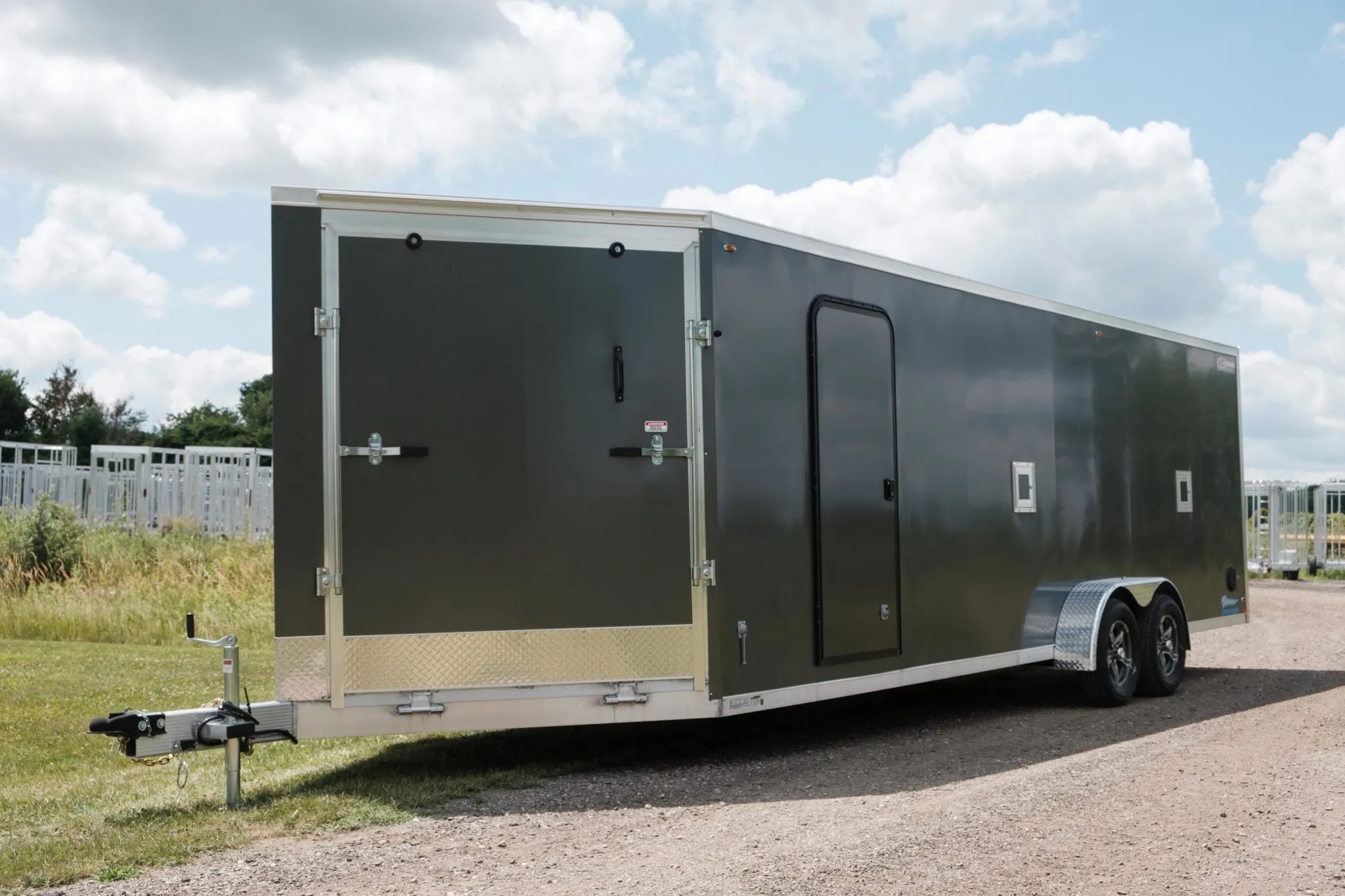 Thunder Snow Aluminum Enclosed Snow and Sport Trailer