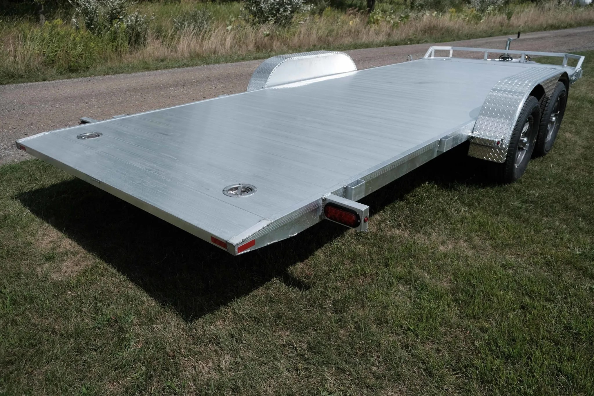 Tilt Car Hauler Aluminum Open Tilt Car Hauler Trailer by Legend