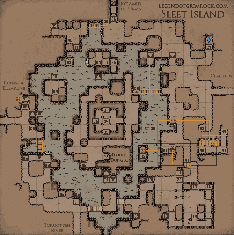 Legend of Grimrock II Sleet Island