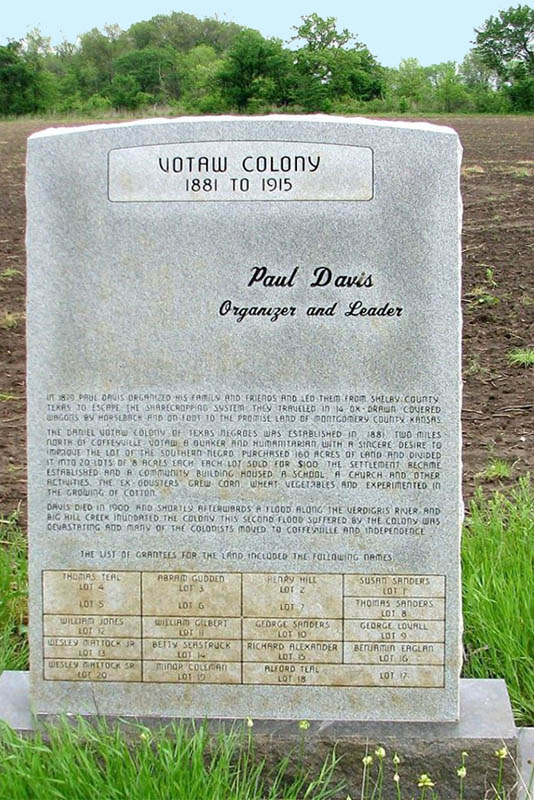 Votaw Colony, Kansas An Extinct Black Settlement Legends of Kansas