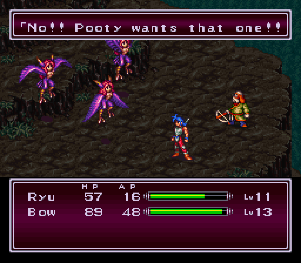 Walkthrough the Fire & Flames, with Breath of Fire II (Retranslation