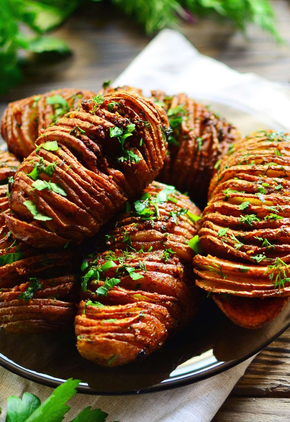 Grilled Hasselback Potatoes Legends of the Grill