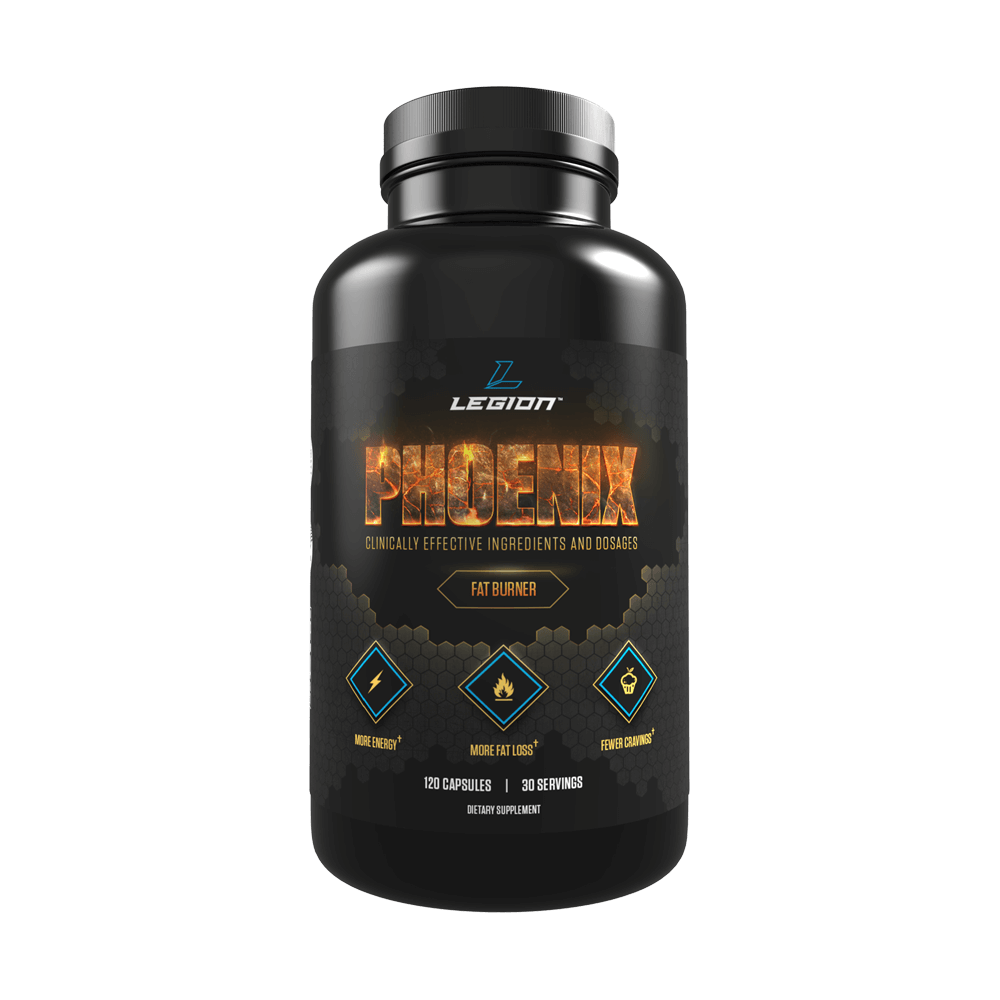 Legion Phoenix AllNatural Fat Burner Supplement Legion Athletics