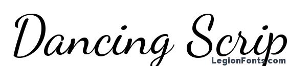 Dancing Script Font Download Free / LegionFonts