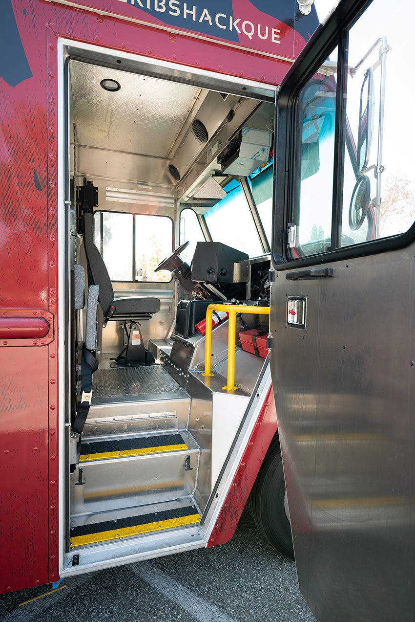 The Rib Shack Food Truck Design by Legion Food Trucks