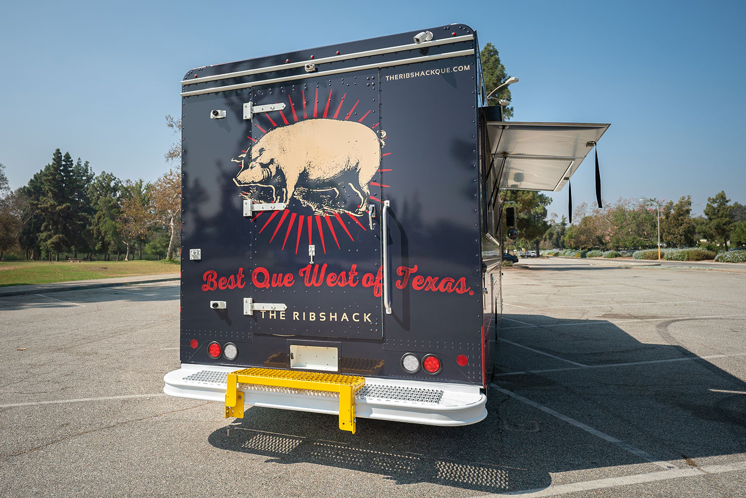 The Rib Shack Food Truck Design by Legion Food Trucks