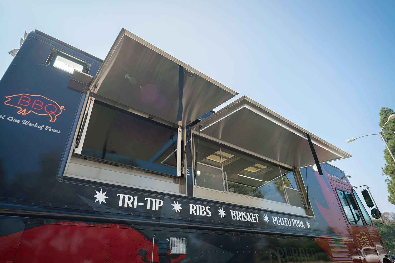 The Rib Shack Food Truck Design by Legion Food Trucks