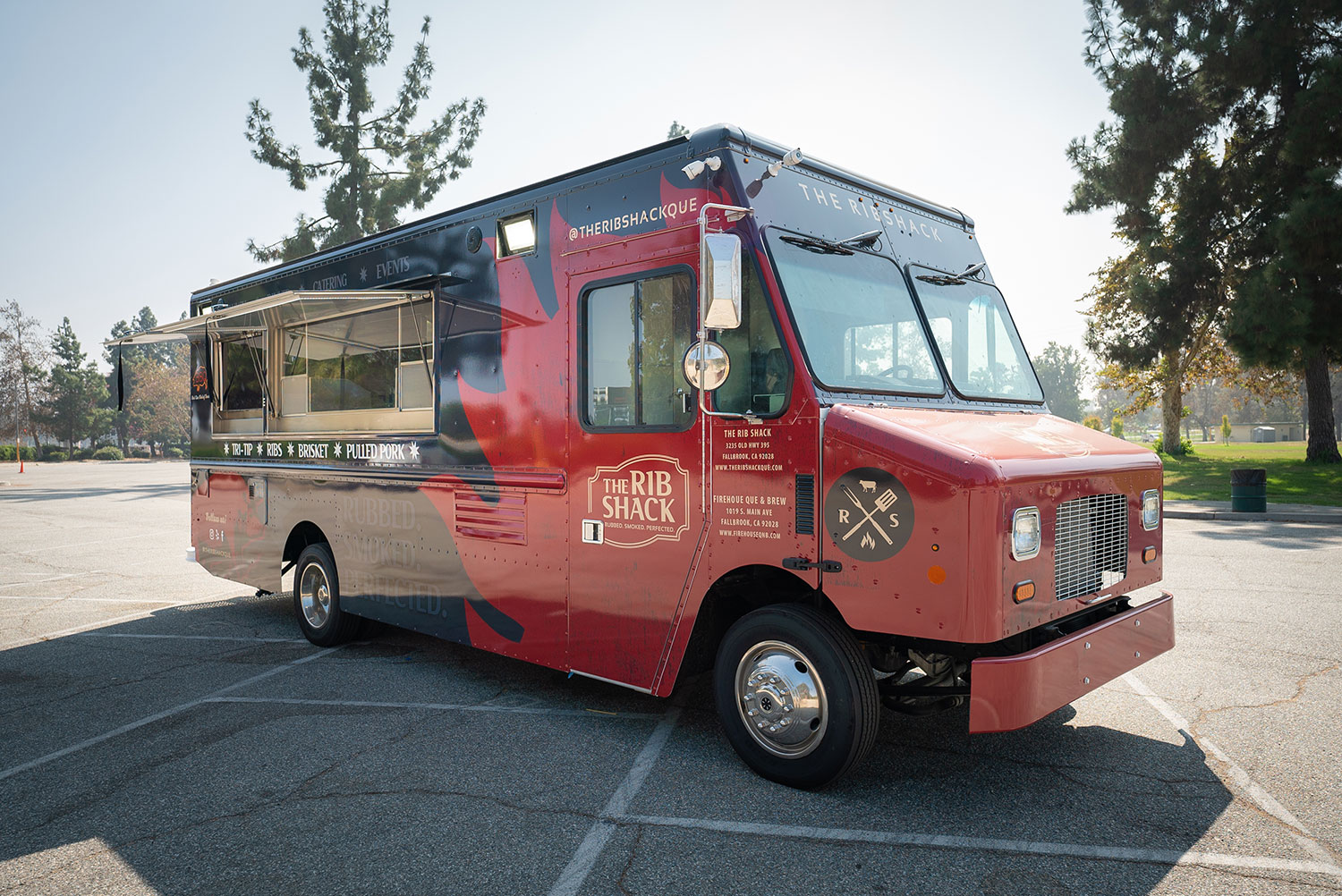 The Rib Shack Food Truck Design by Legion Food Trucks