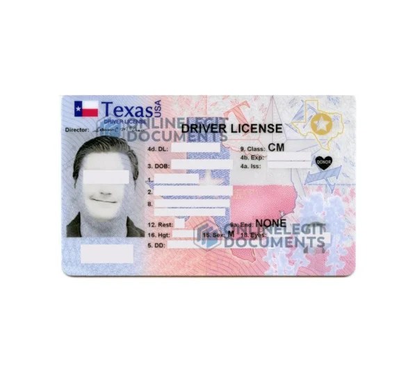 Texas Driver License Legitcleandocs