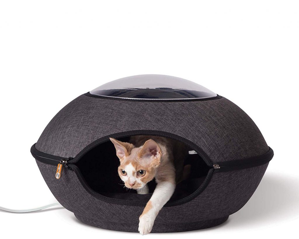 K&H Thermo Lookout Pod Heated Cat Pod Legit Gifts