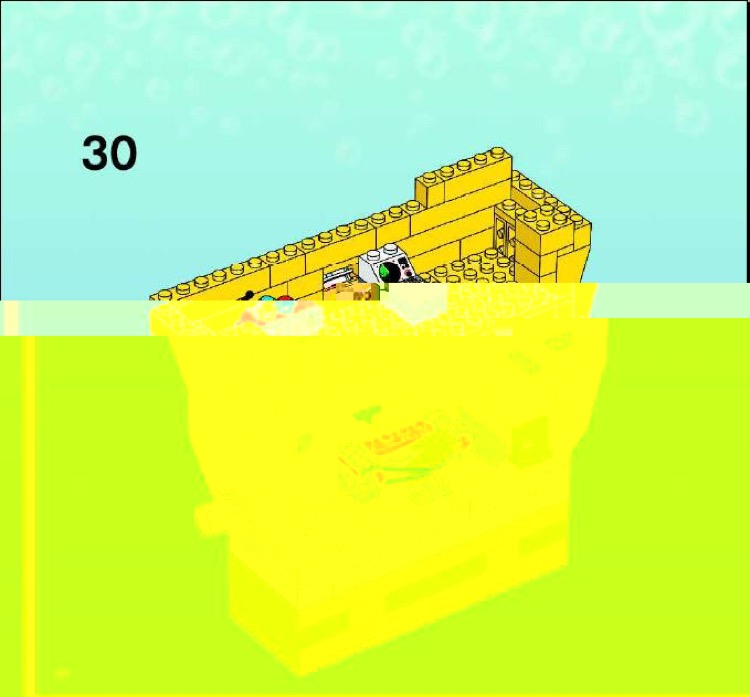 LEGO 3826 BuildABob Instructions, SpongeBob SquarePants {None}