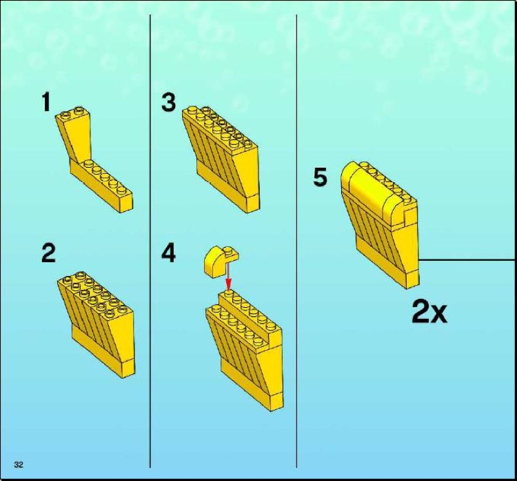 LEGO 3826 BuildABob Instructions, SpongeBob SquarePants {None}
