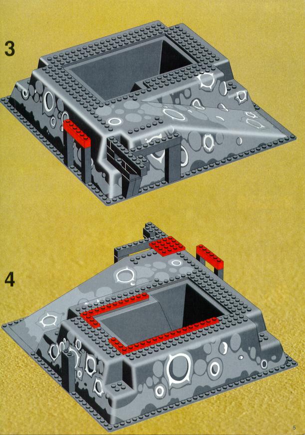 LEGO 6959 Lunar Launch Site Instructions, Space Spyrius