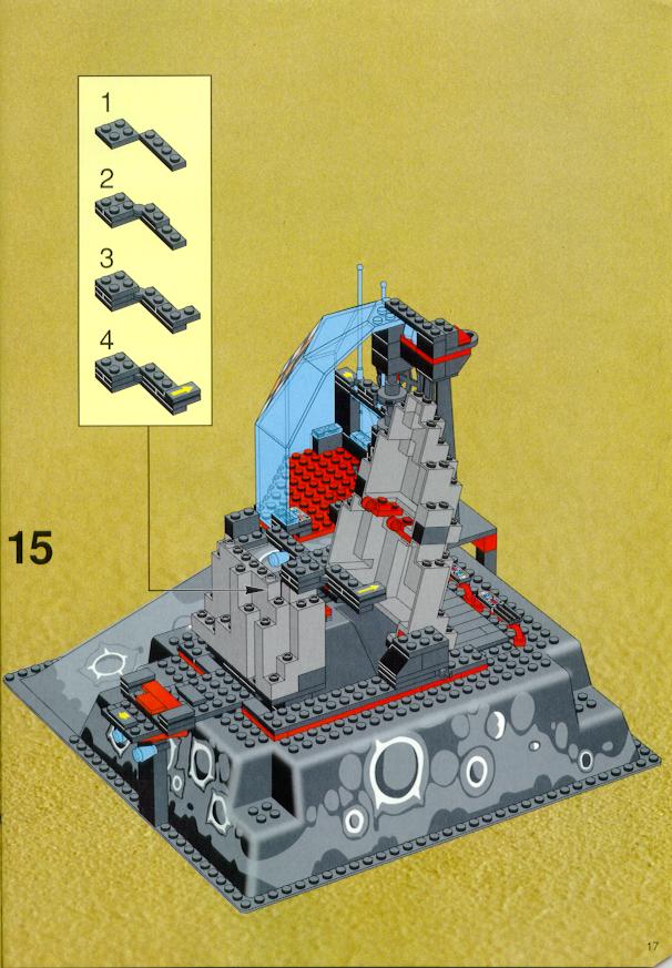 LEGO 6959 Lunar Launch Site Instructions, Space Spyrius