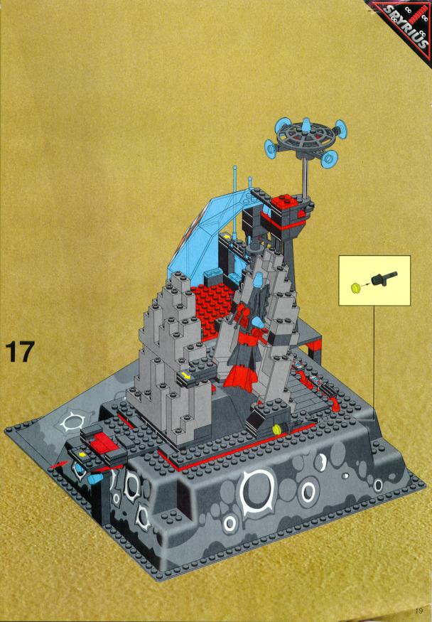 LEGO 6959 Lunar Launch Site Instructions, Space Spyrius