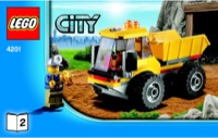 LEGO 4201 Loader And Tipper Instructions, City - Mining