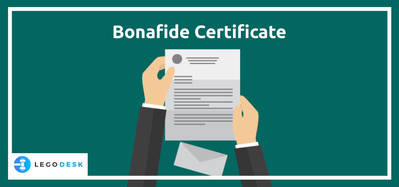Bonafide Certificate How To Get This Certificate Issued
