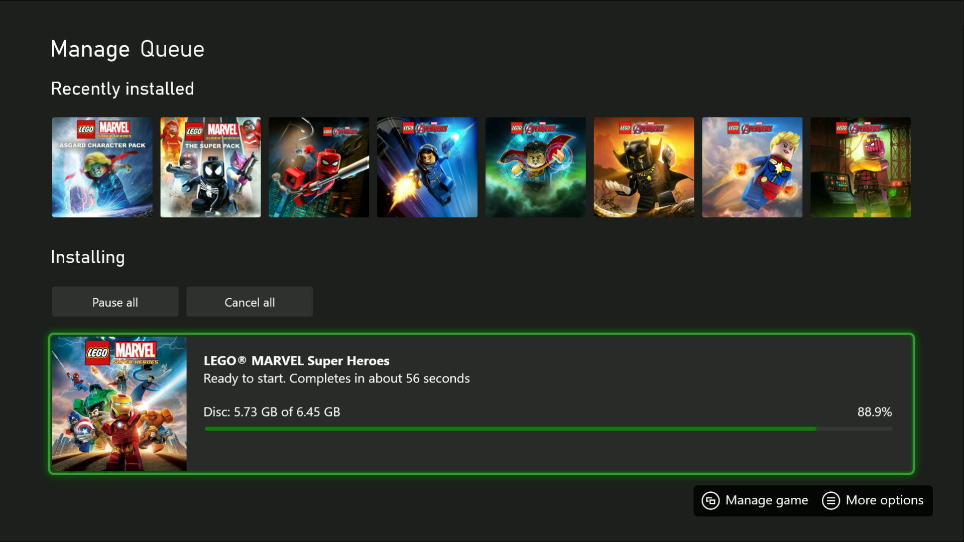 LEGO Marvel Collection Physical Release Installation LEGO Games