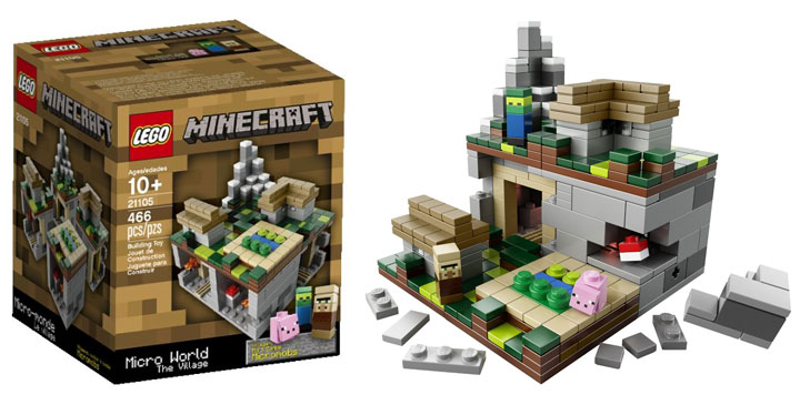 Universo de Minecraft OMG! LEGO MINECRAFT 2 O PEQUENO VILAREJO