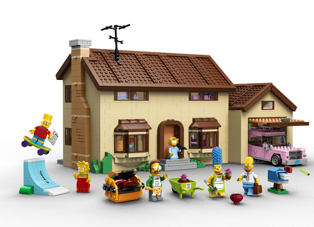 Lego Simpsons House Officially Revealed (71006), with Design Video