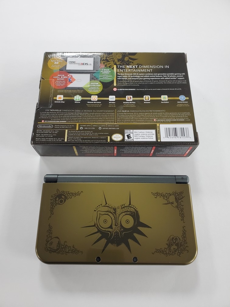 New Nintendo 3DS XL The Legend of Zelda (Majora's Mask Edition) (CIB)