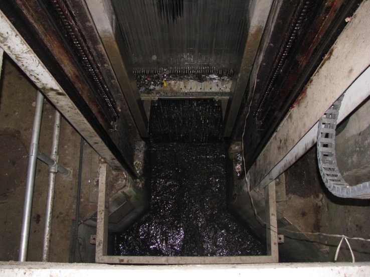 Wastewater Treatment Starts with Screening Out Items That Don't Belong