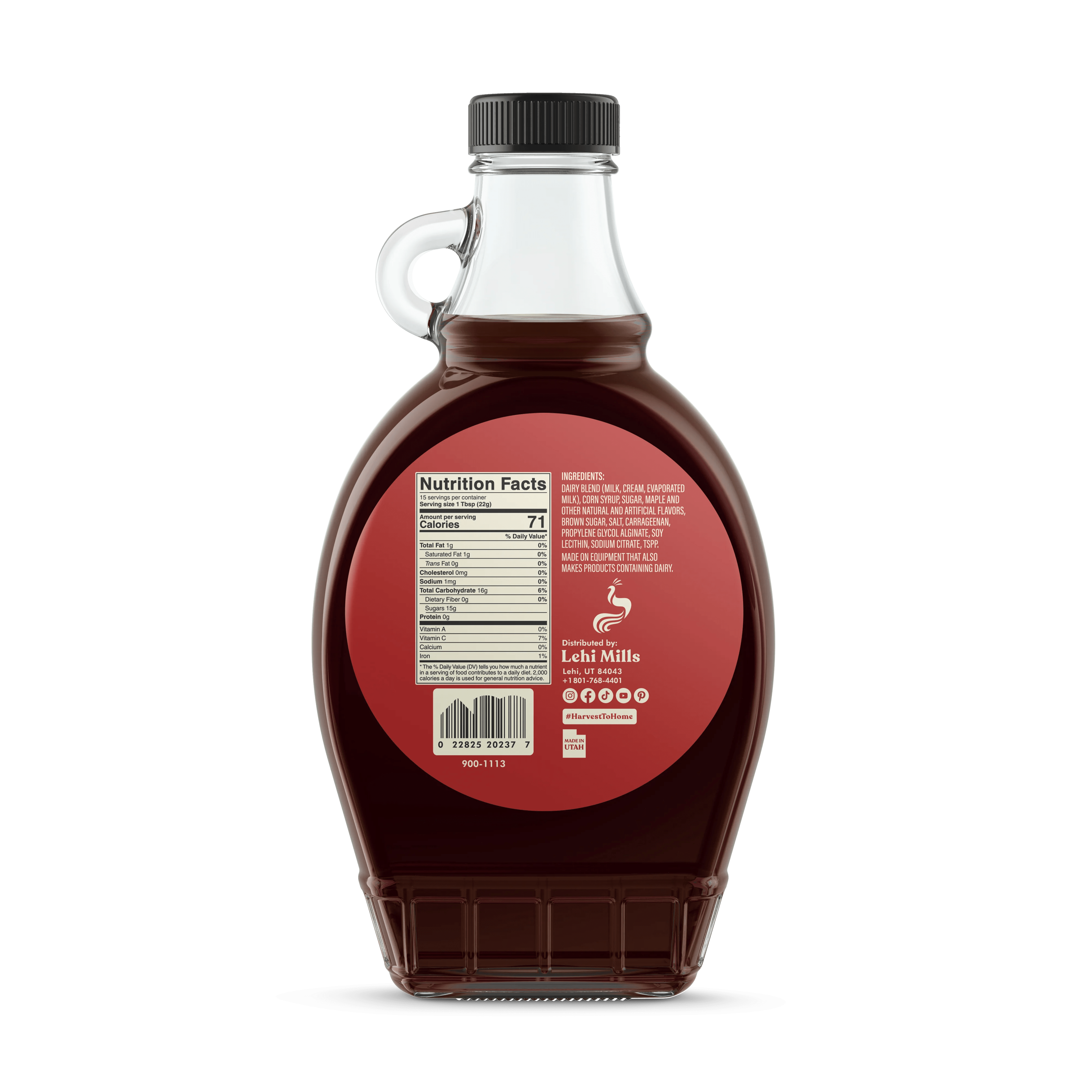 Maple Cream Syrup Lehi Mills