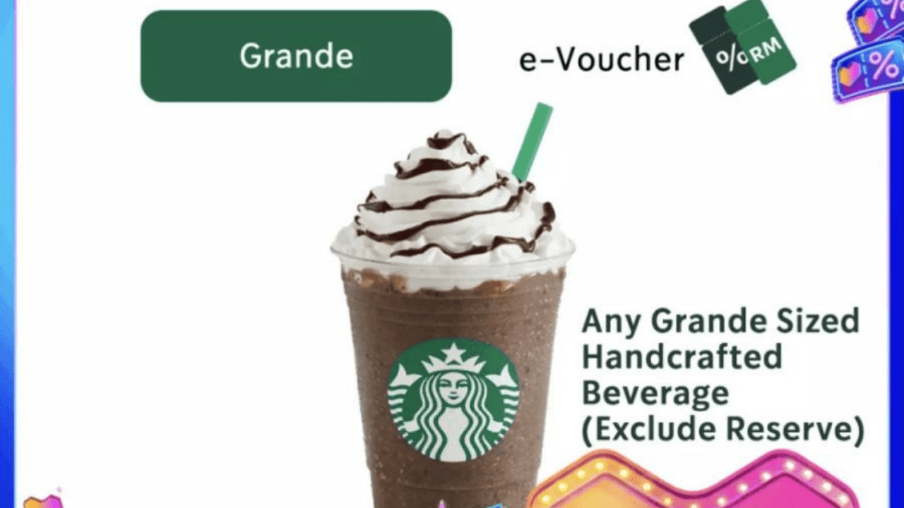 Starbucks Malaysia cooperates with 12.12launching a special offer of