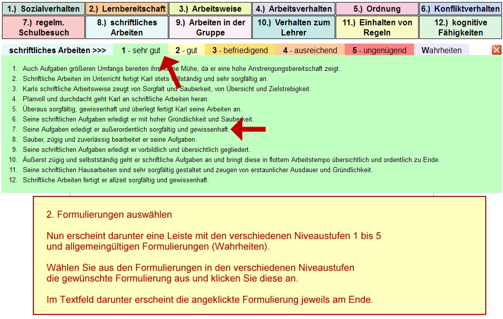 ZeugnisHelferlein › Lehrerrundmail