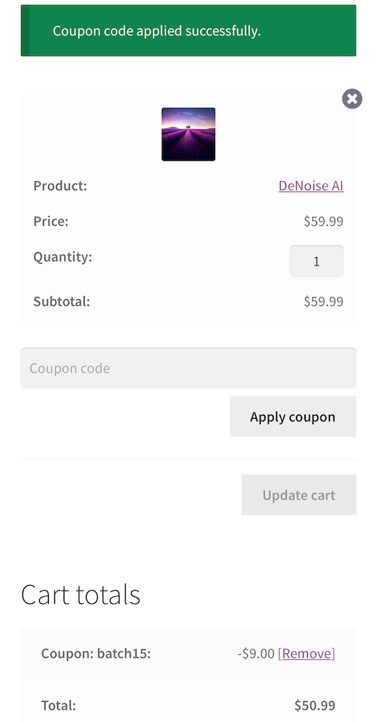 The new version of Topaz Labs DeNoise AI is on sale for a limited time