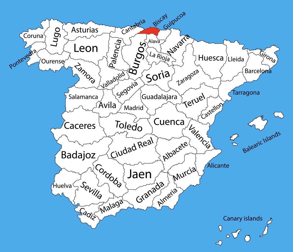 Carte Biscaye Espagne Visit Biscay Leighton Travels!