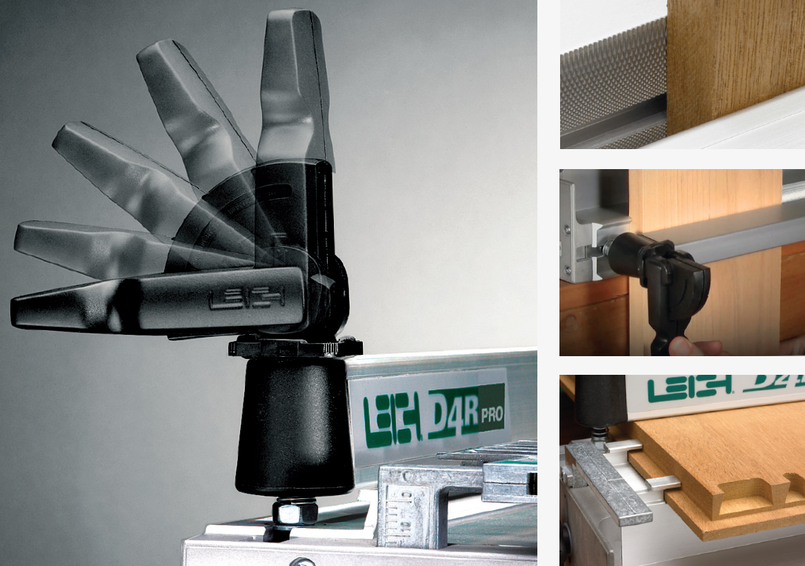 The D4R Pro features make it an outstanding jig for dovetail joints.